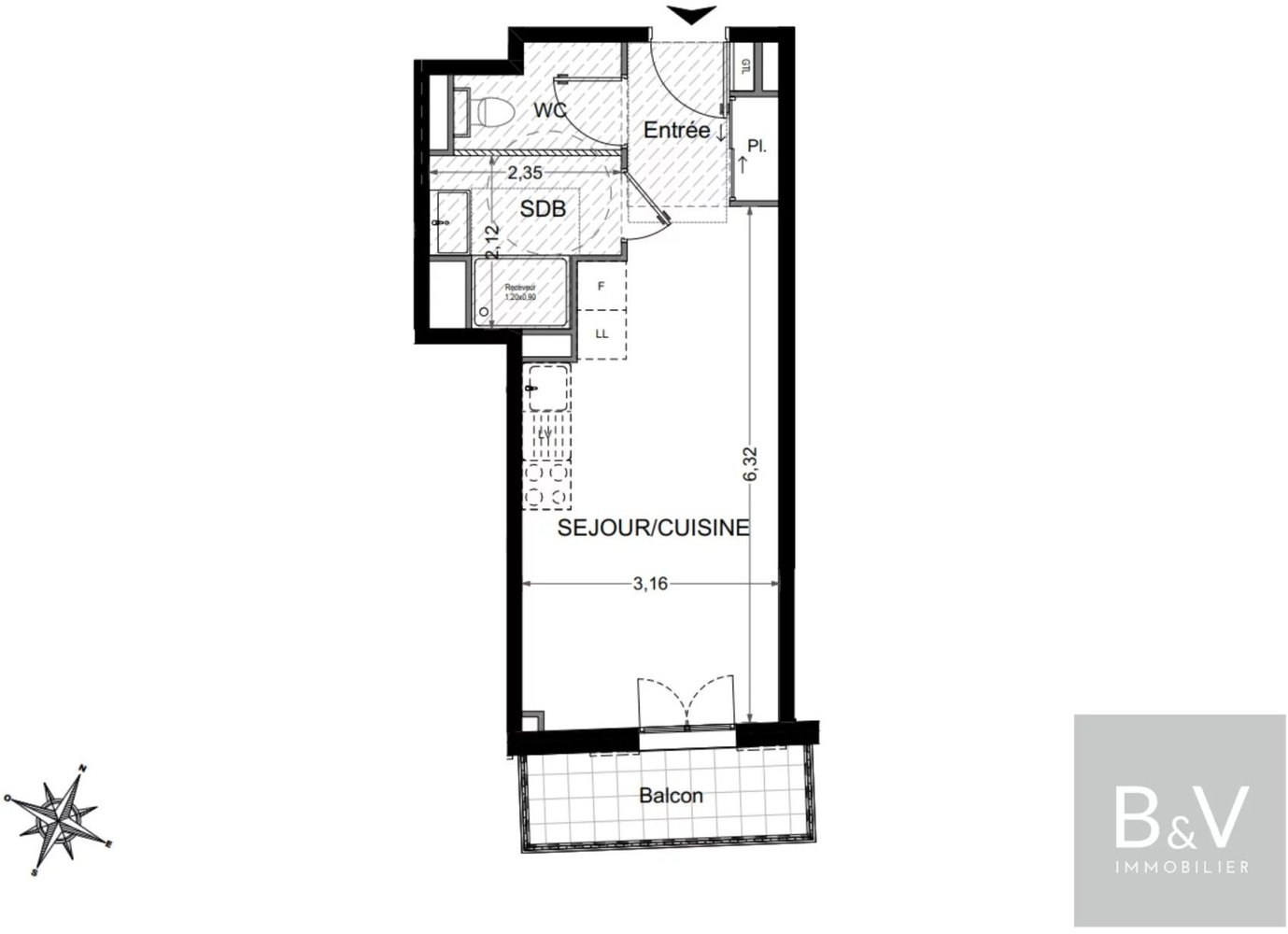 Property photo in Carre d'Argent