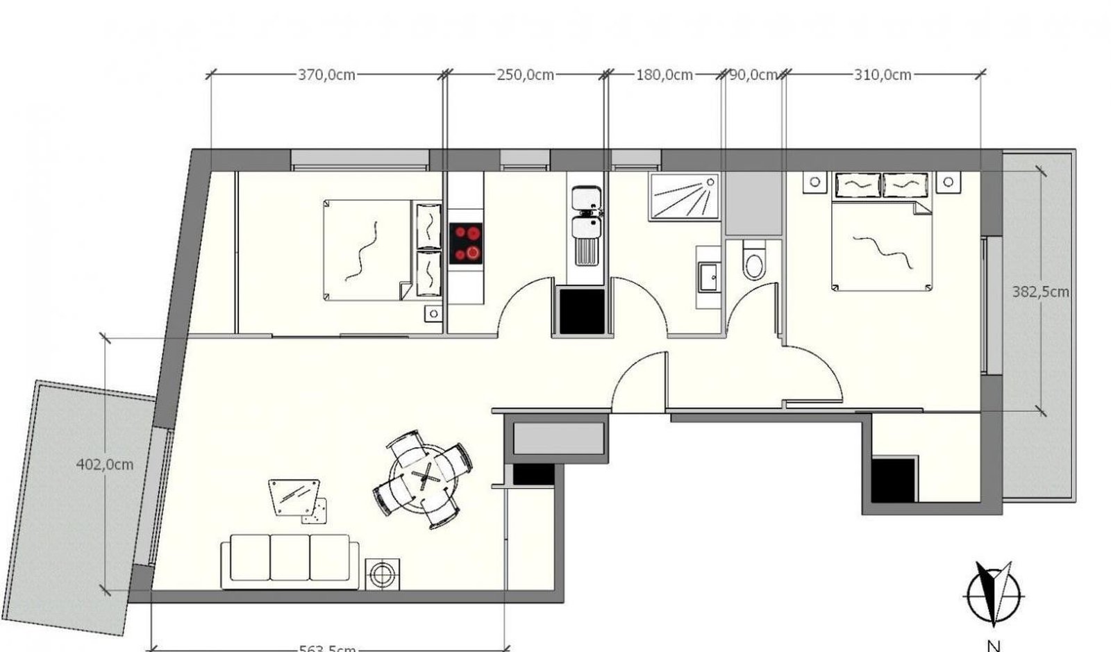 Property photo in Carre d'Argent