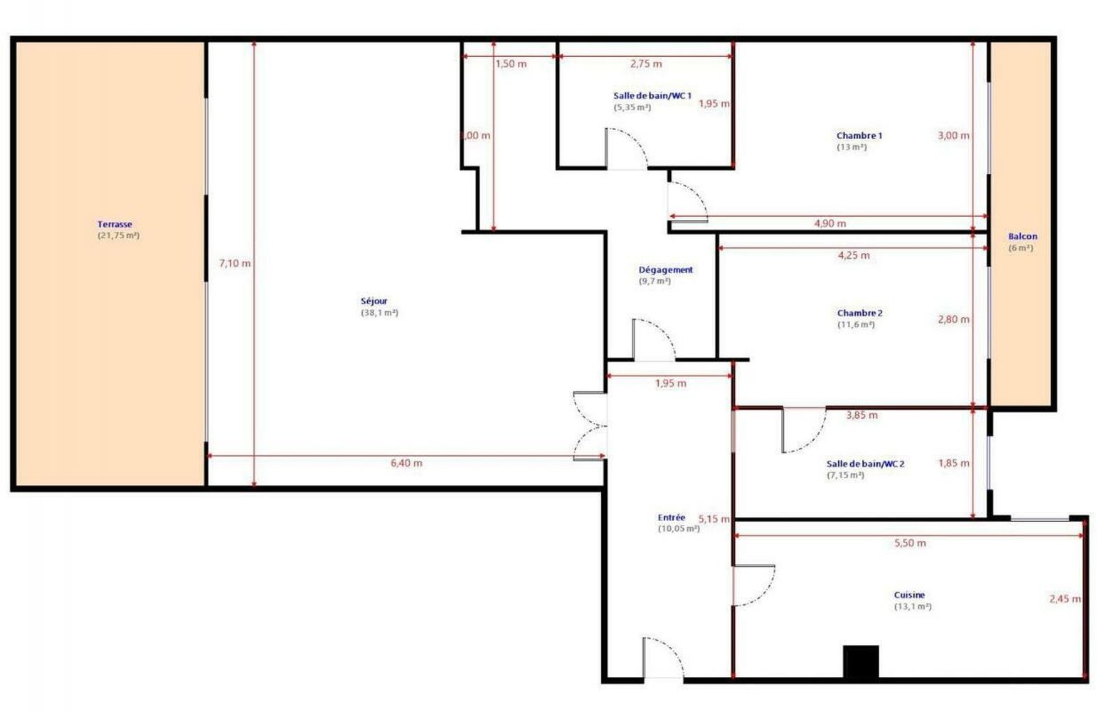 Property photo in Carre d'Argent