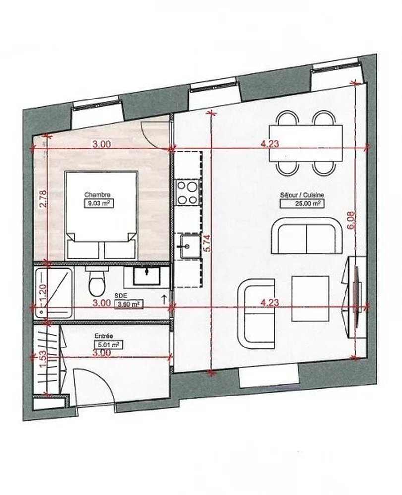 Property photo in Carre d'Argent