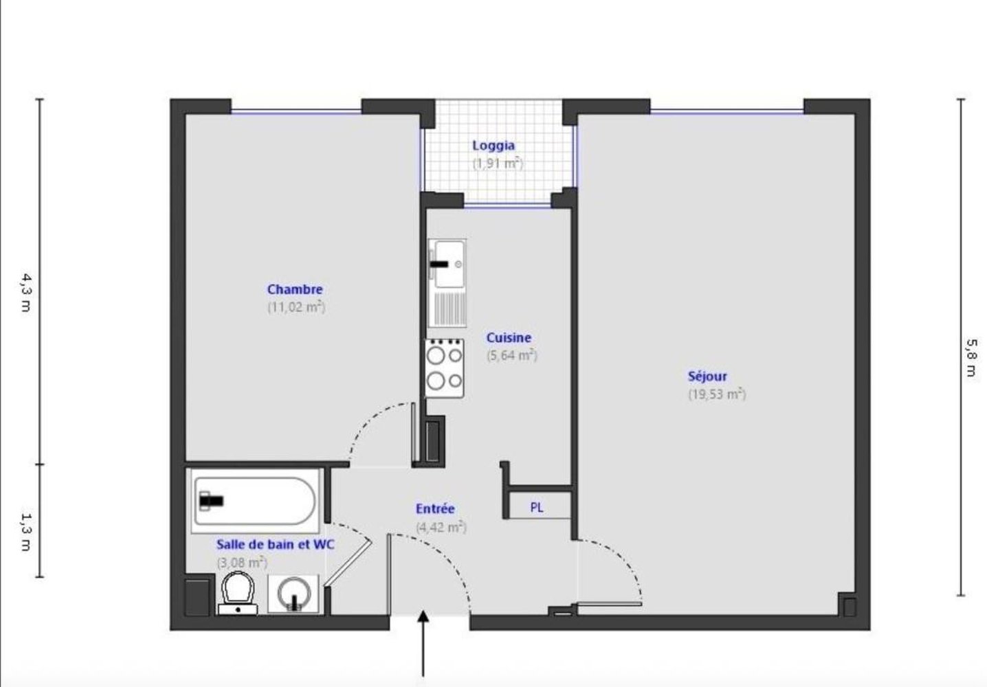 Property photo in Carre d'Or